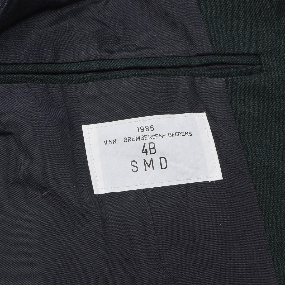 Tropas de campo de chaqueta de blusa del ejército belga original lana casual bluson verde nuevo