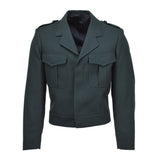 Tropas de campo de chaqueta de blusa del ejército belga original lana casual bluson verde nuevo