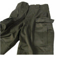 Pantalones de combate de campo del ejército belga original M65 Pantalones militares de color verde oliva excedente