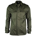 Chaqueta de campo del ejército belga original Bdu Olive Shirt Military Combat