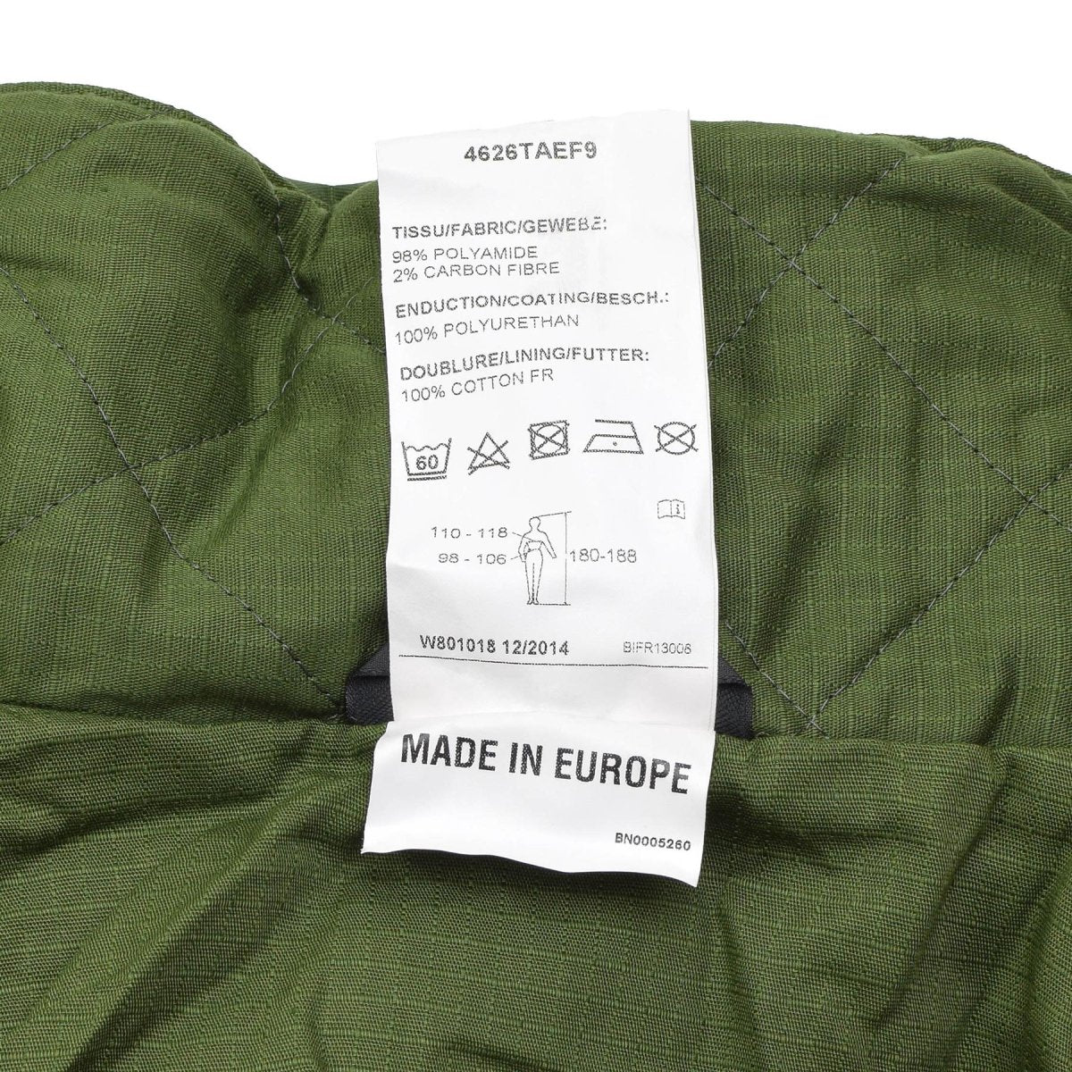 Chaqueta larga de lluvia belga original con Liner Olive Waterproof Field NUEVO