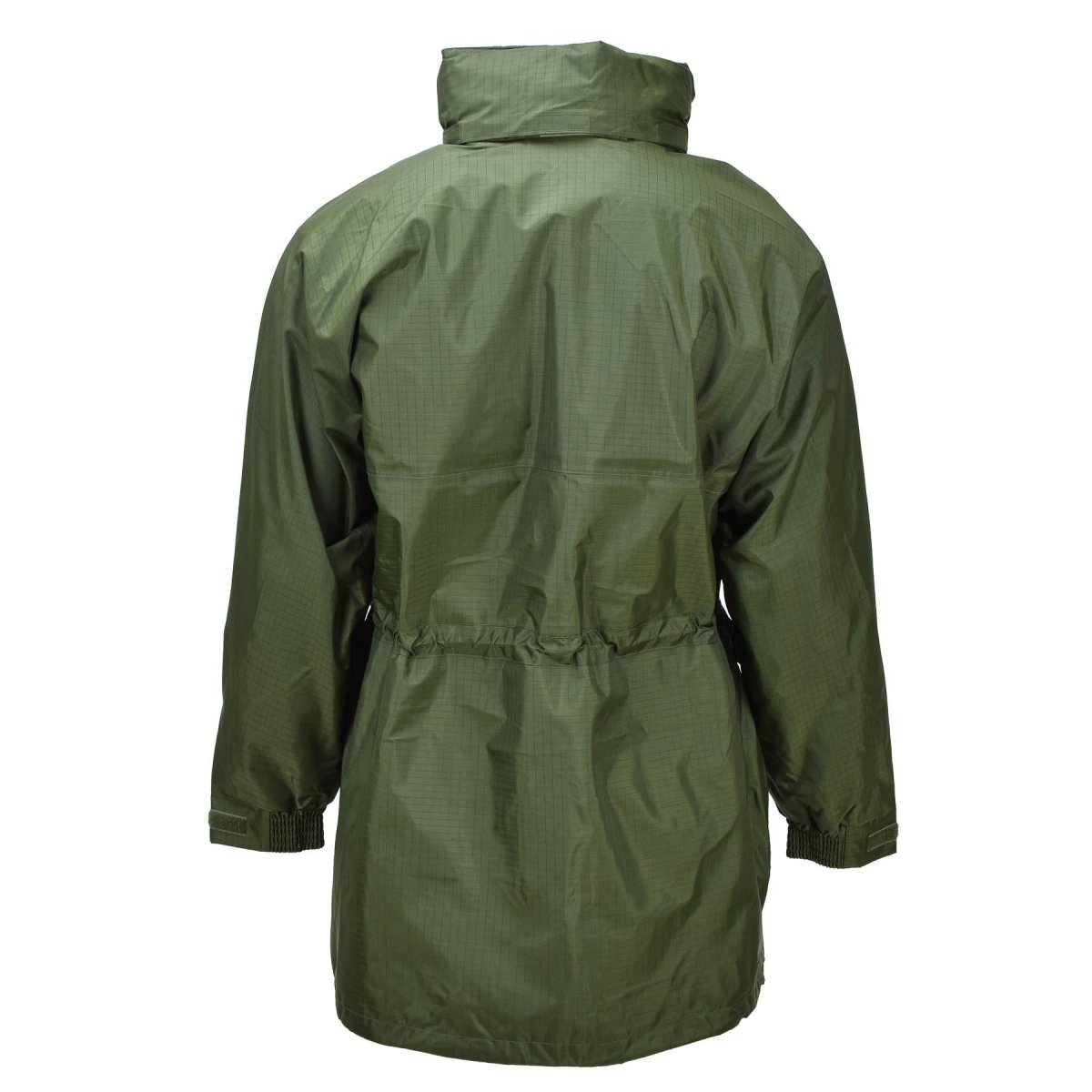 Chaqueta larga de lluvia belga original con Liner Olive Waterproof Field NUEVO
