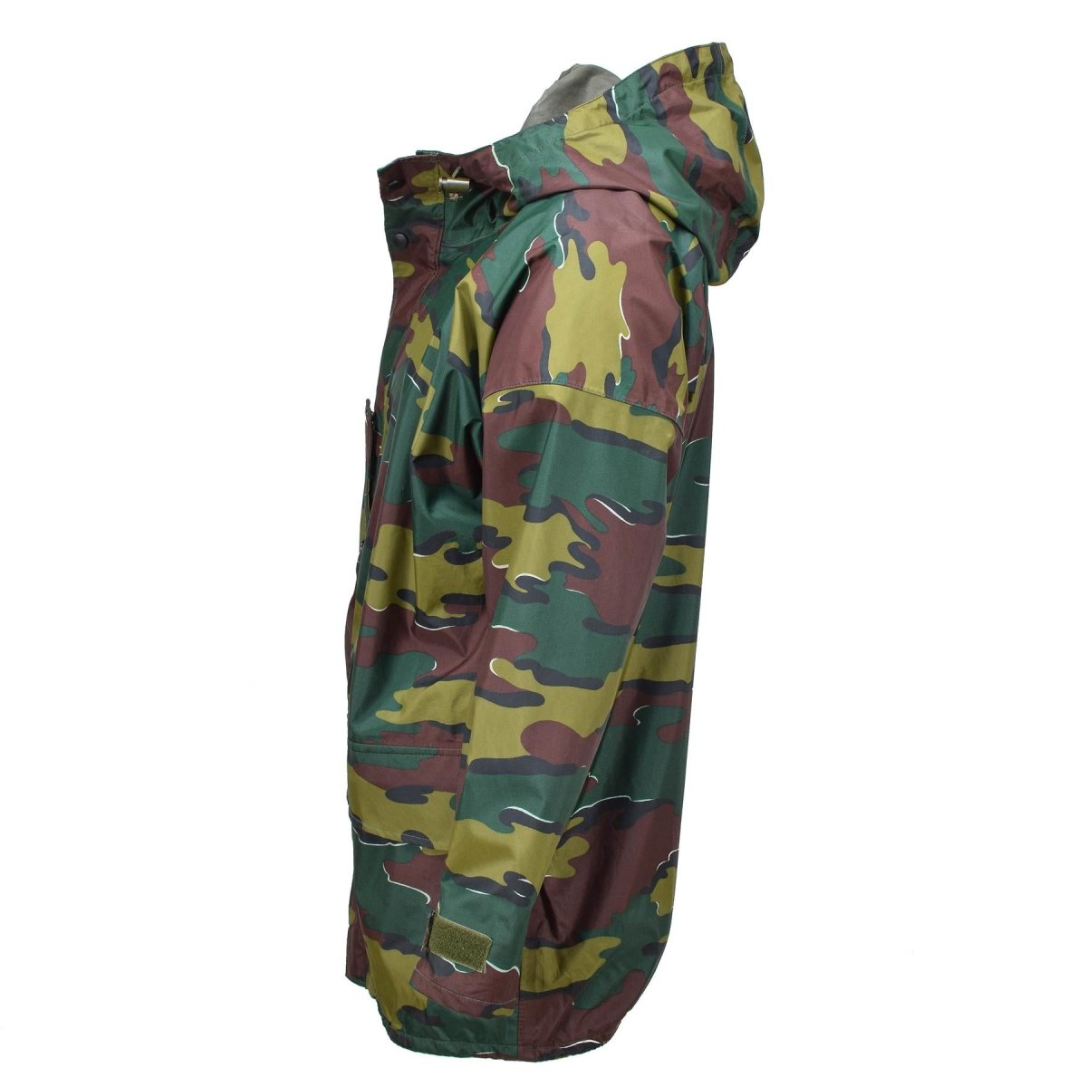 Chaqueta impermeable militar belga original camuflaje seyntex recaer