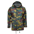 Chaqueta impermeable militar belga original camuflaje seyntex recaer