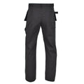 Trabajo militar belga original pantalones de carga duraderos rodillas reforzadas negras nuevas