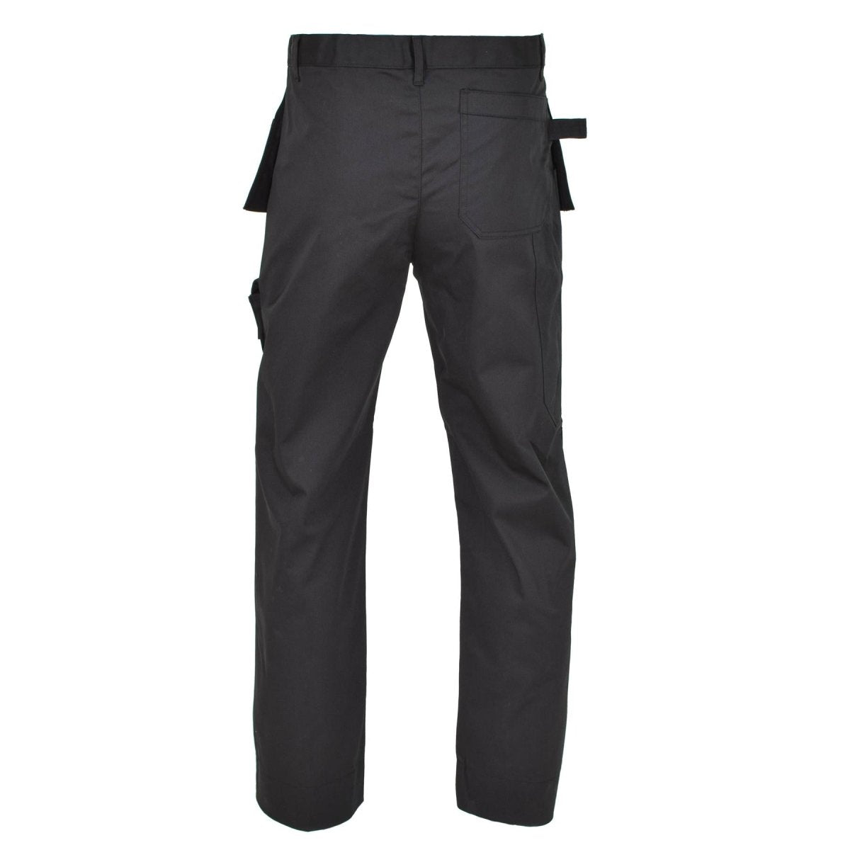Trabajo militar belga original pantalones de carga duraderos rodillas reforzadas negras nuevas