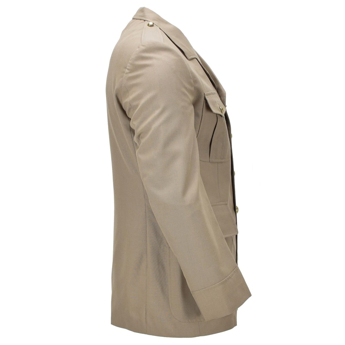 Botones de chaqueta formal militar de Bélgica original Epaulettes de hombro Caki