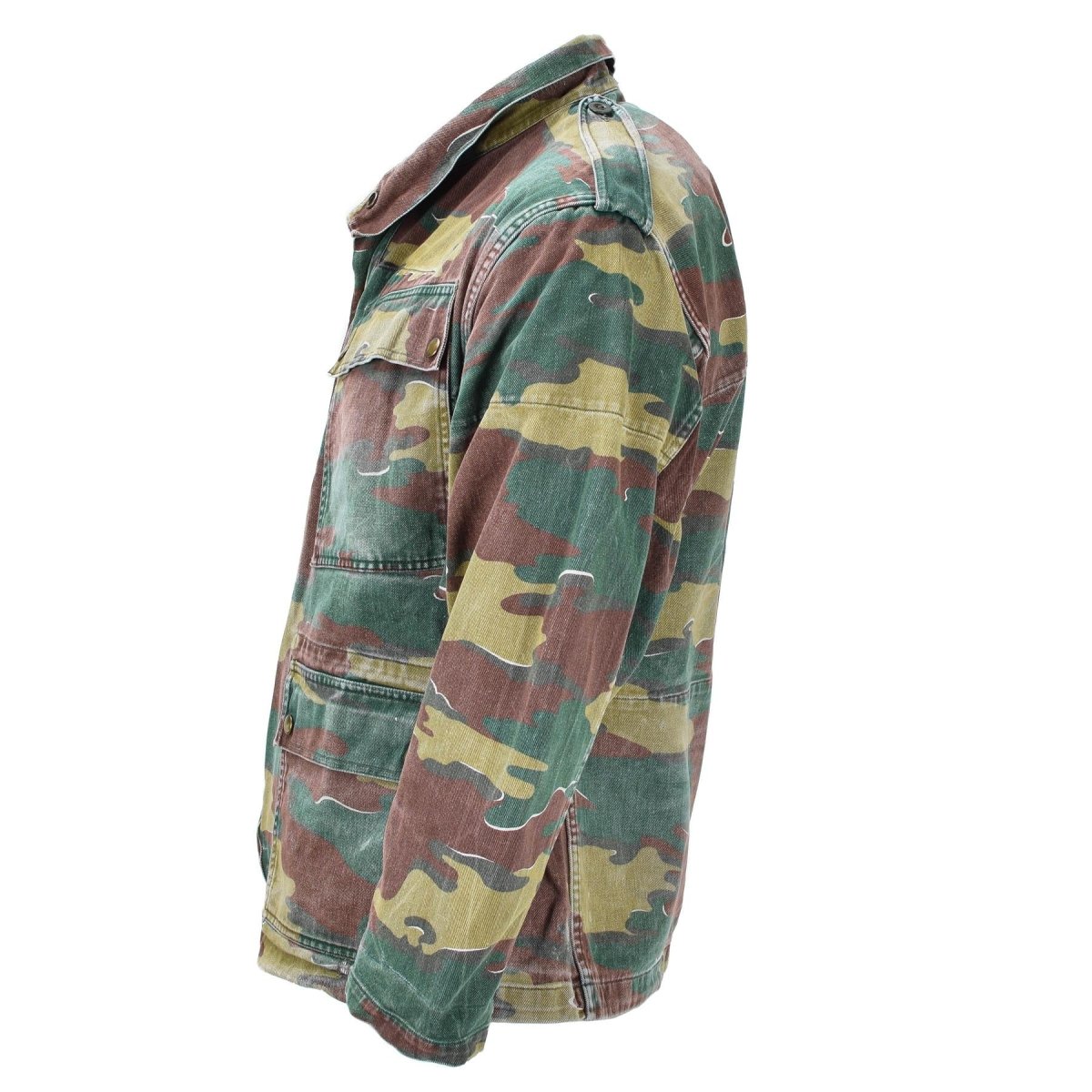 Original Bélgica Militar M56 Jigsaw Camuflage Camuflage Field Combat Troops Ejército