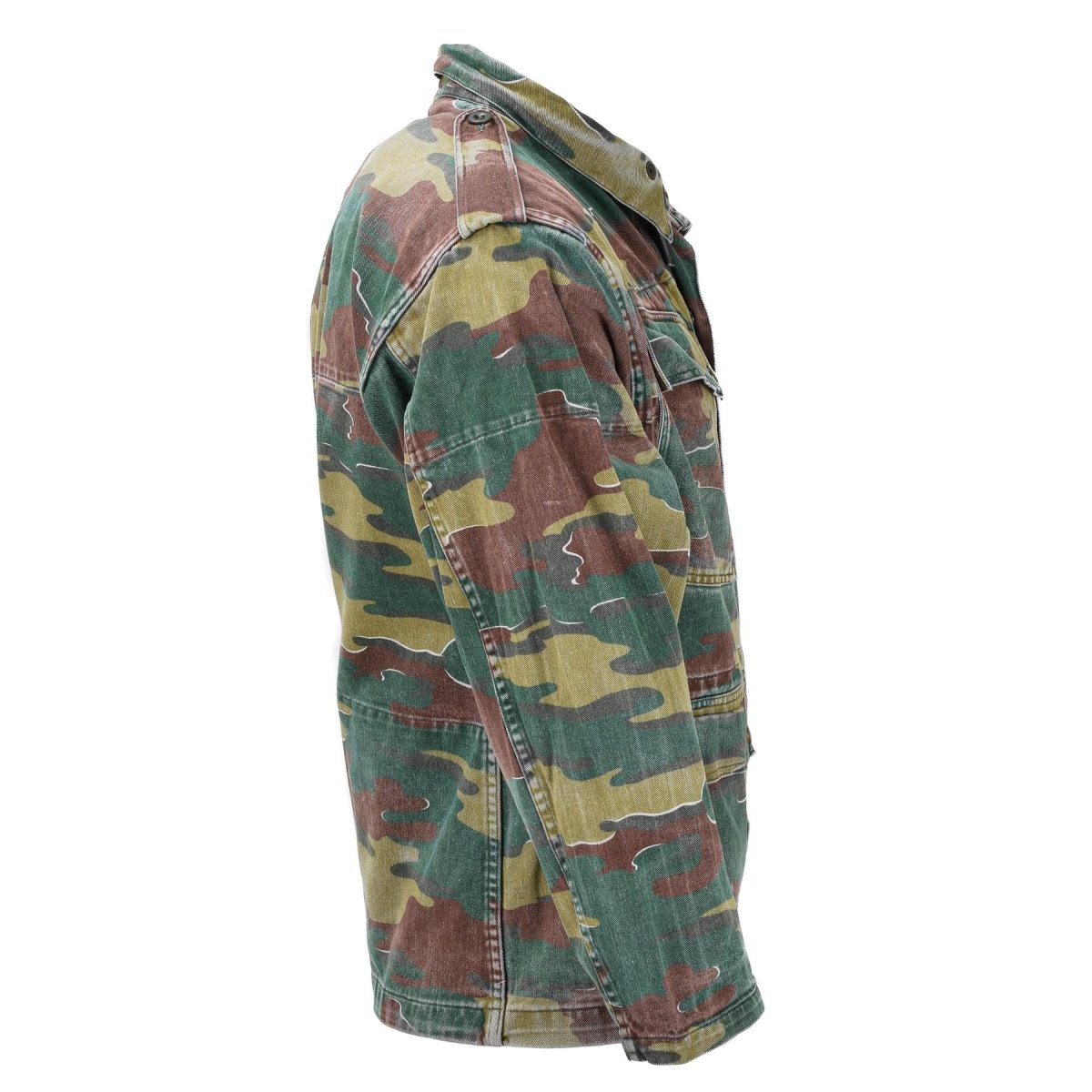 Original Bélgica Militar M56 Jigsaw Camuflage Camuflage Field Combat Troops Ejército