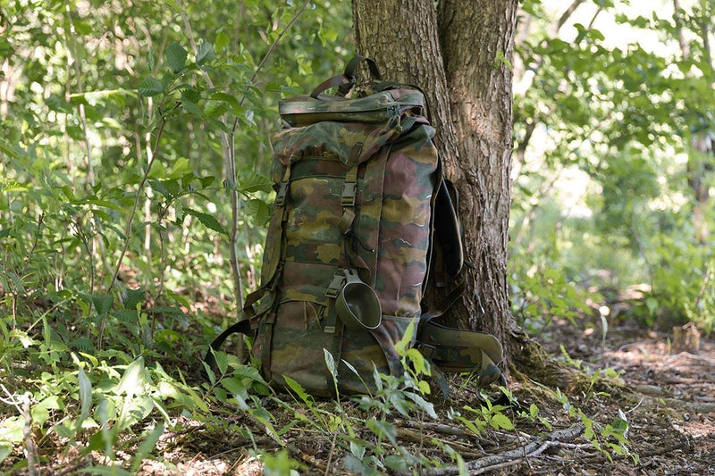 Mochila táctica militar de bélgica original mochila grande para acampar de 110l de 110L