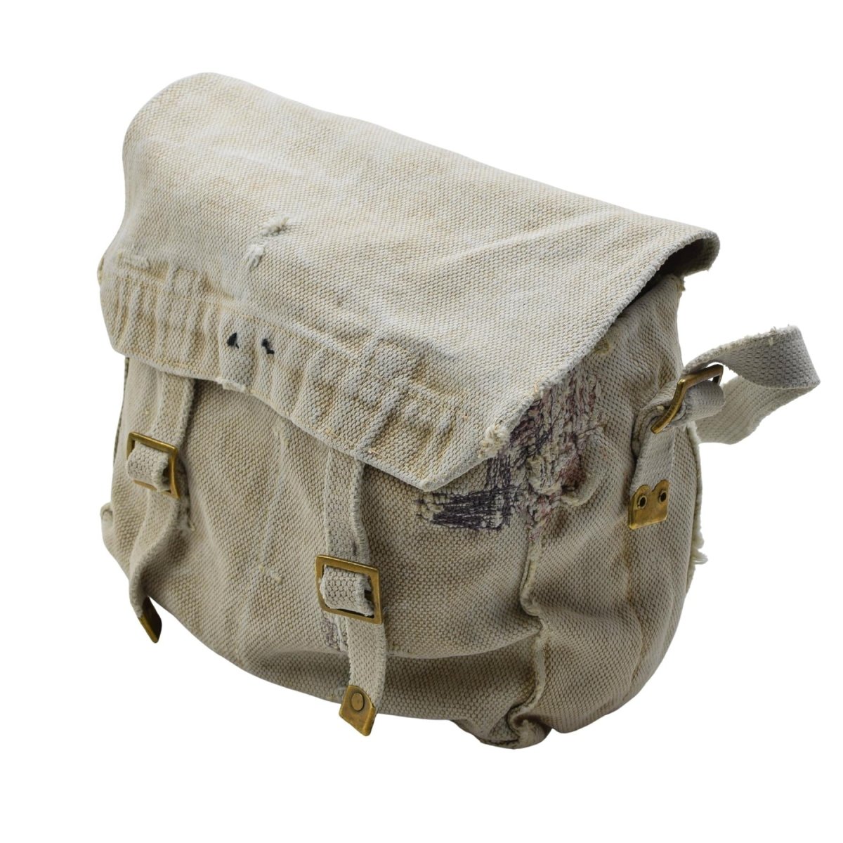 Original Ejército Británico 5L Mochila Bolsa Correa De Hombro Excedente Militar Caqui