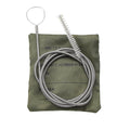 Original del ejército británico Green Metal IHS Kit de limpieza individual Tamaño compacto Nuevo