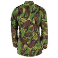 Chaqueta del ejército británico original BDU Combate Smock CELIMO COLLO CON ESCROBA MILITAR