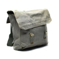 Ejército británico original M37 Haversack Canvas Pack Gris Bolso lateral grande