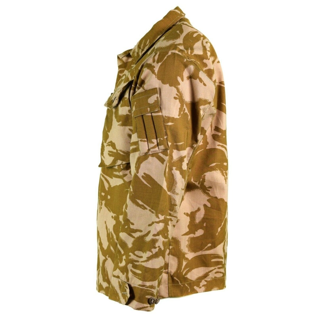 Combate del ejército británico original Combate Desert Camón Chaqueta Camas resistentes al fuego