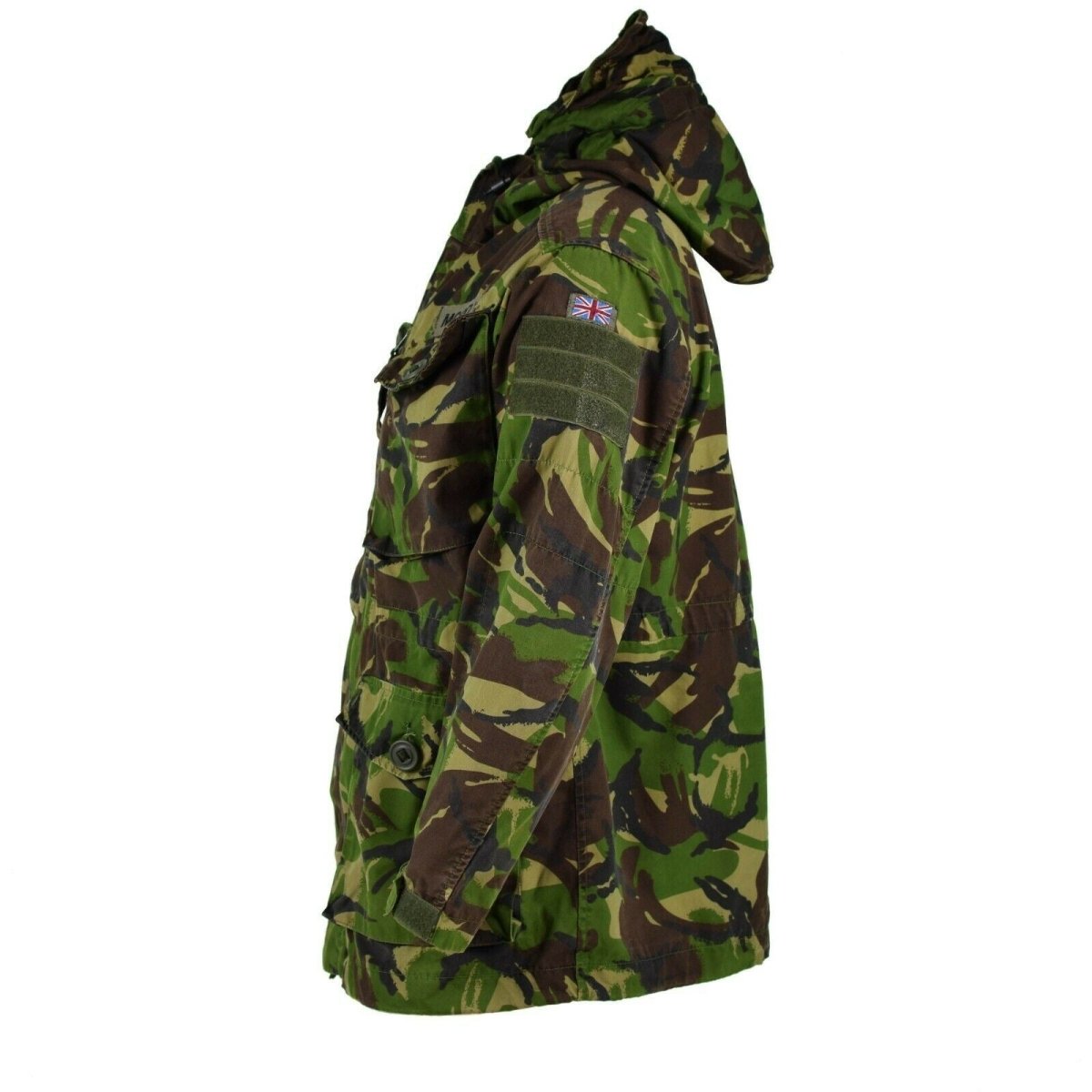 Combate militar del ejército británico original DPM Jacket de campo Parka Smock a prueba de viento