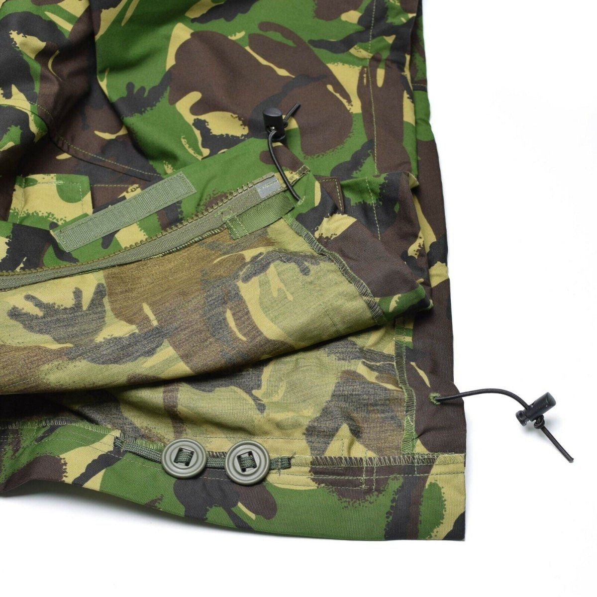 Combate militar del ejército británico original DPM Jacket de campo Parka Smock a prueba de viento nuevo