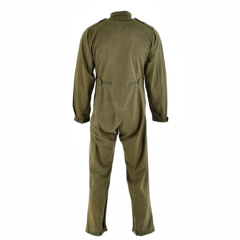 El ejército británico original del traje verde oliva de la cubierta de la cubierta de los monos de la mecánica