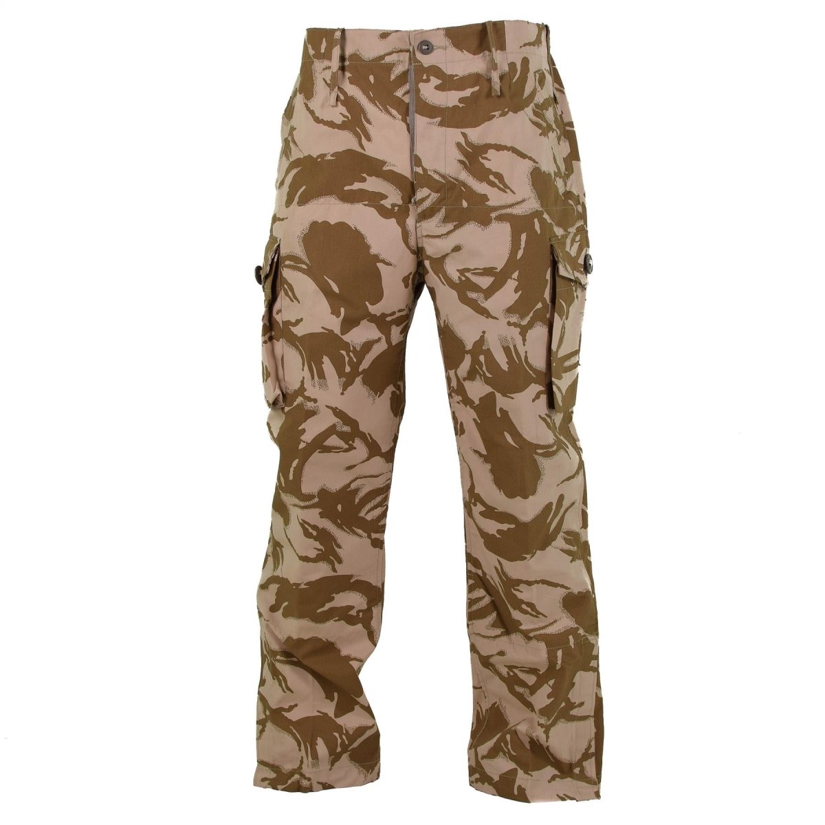 Pantalones del ejército británico original Las tropas de campo de DP del desierto combaten los pantalones de BDU a prueba de viento