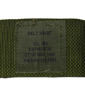 Cinturón táctico Original del ejército británico PLCE, cinturón verde oliva ajustable