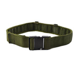 Cinturón táctico Original del ejército británico PLCE, cinturón verde oliva ajustable