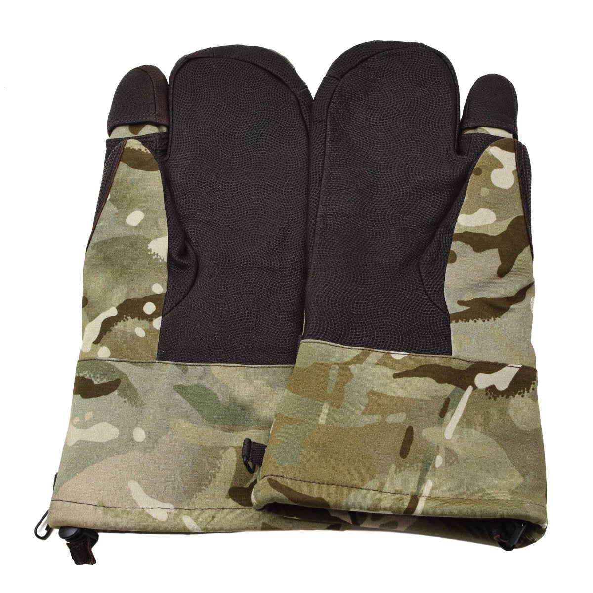 Manoplas de tiro del ejército británico originales Camuflaje MTP militar para clima frío