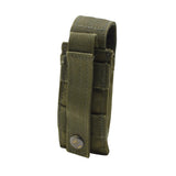 Original del ejército británico Single Pistol Magazine Pouch Tactical Holster Field Olive