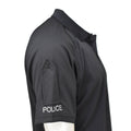 Camiseta original del ejército británico Policía táctica Polos de polo transpirable Negro