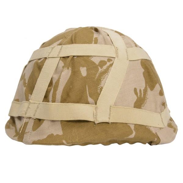 Funda de casco de tropas del ejército británico original camuflaje DPM Desert NUEVO - GoMilitar
