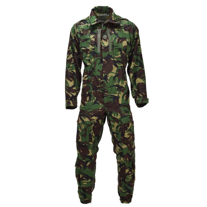 Traje blindado de mono de tripulación AFV militar británico original camuflaje DPM - GoMilitar