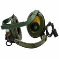Juego de auriculares originales militares británicos Amplivox Aviation Communications Vintage