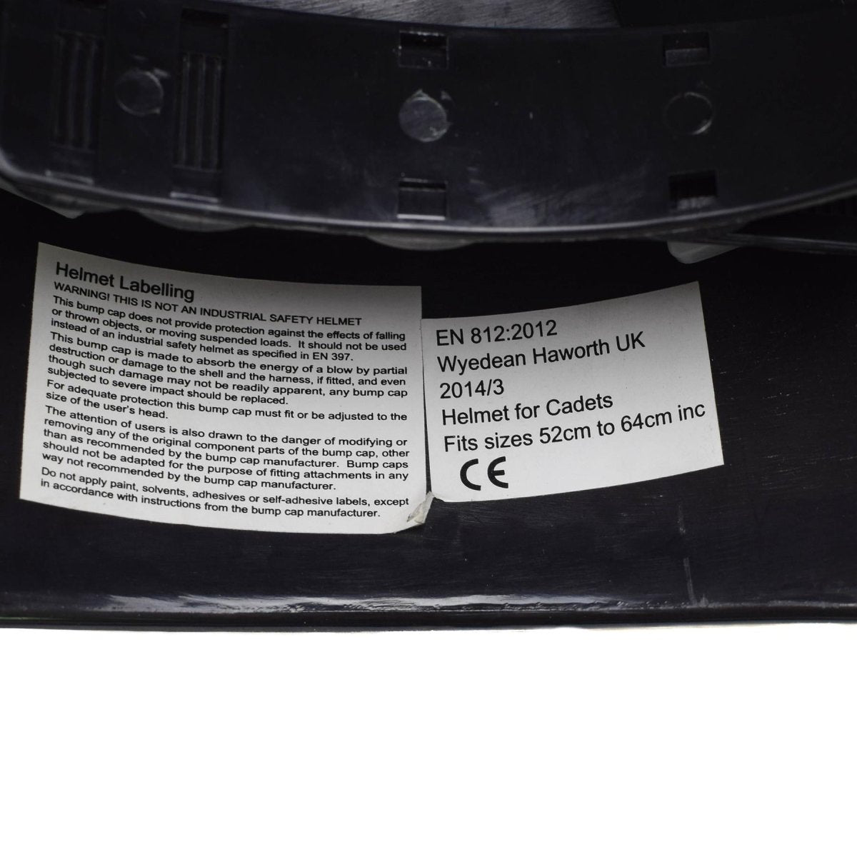 Original británico militar negro plástico plástico mk7 equipo de entrenamiento táctico nuevo