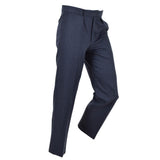 Pantalones de vestir militares británicos originales, excedente formal de polilana, azul