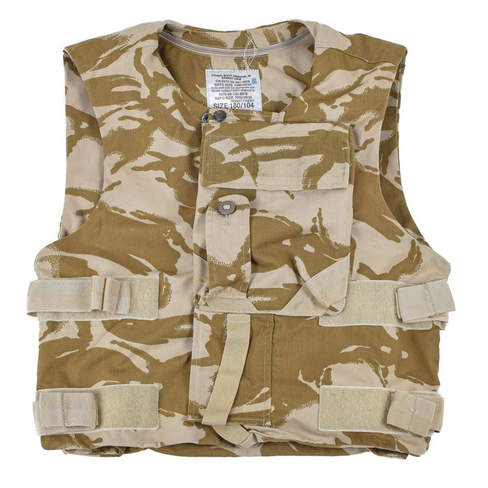 Chaleco antibalas militar británico original DPM camuflaje táctico del desierto - GoMilitar