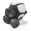 Gasmask militar británico original M44 Bolsa de filtro liviano Conjunto completo Negro