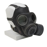 Gasmask militar británico original M44 Bolsa de filtro liviano Conjunto completo Negro