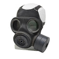 Gasmask militar británico original M44 Bolsa de filtro liviano Conjunto completo Negro