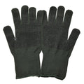 Guantes militares británicos originales Anti Palms Slip Nomex Aramid Green NUEVO