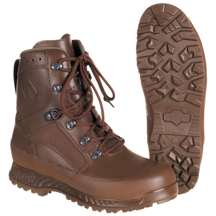 Original British Military Lady Tactical Boots Haix GoreTex Membrane Brown - GoMilitar