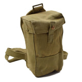 Original militar británico M37 revista bolsa cinturón kit patrón lona caqui