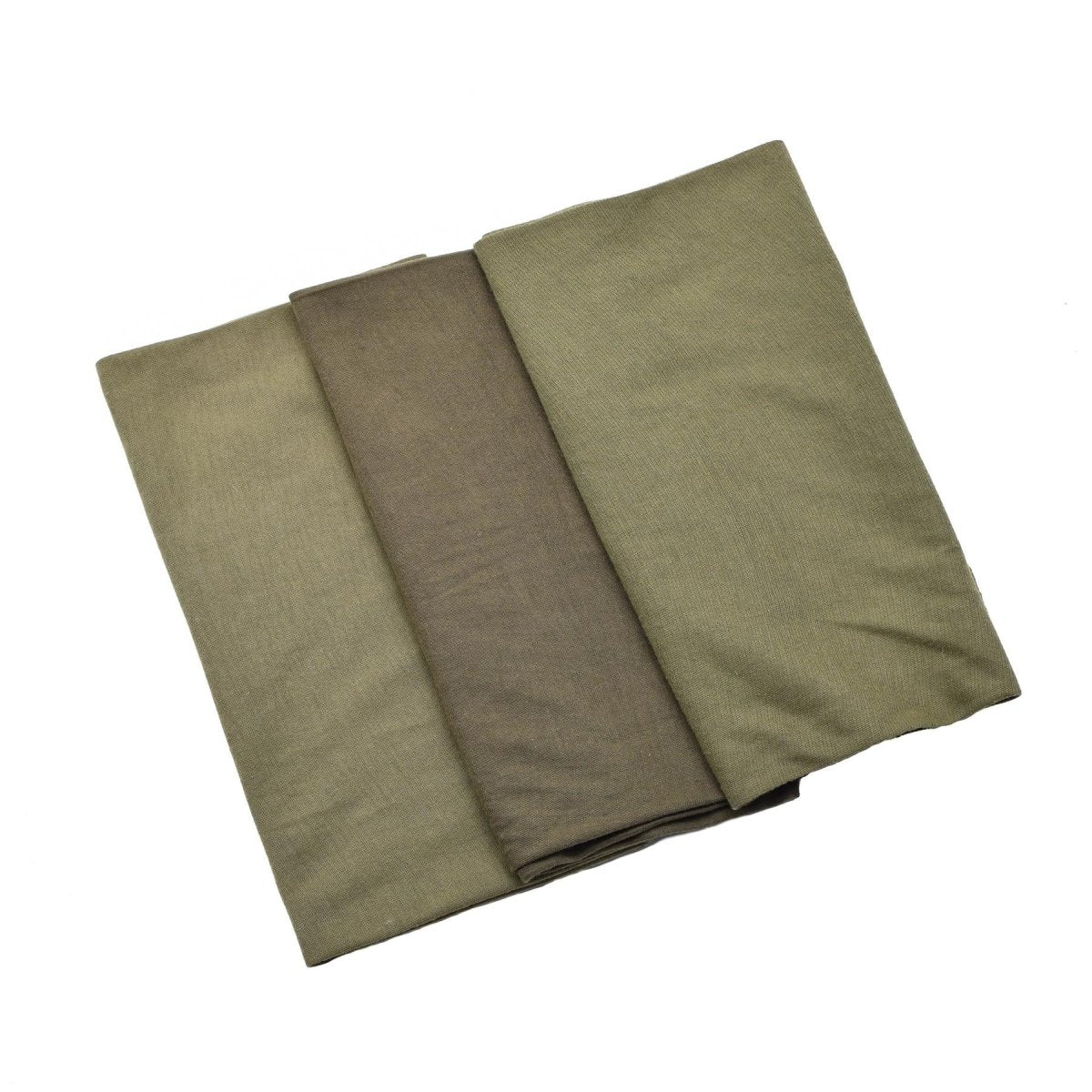 Olive Olive Neck Bailer original de oliva británica bufandas transpirables para secar rápidamente