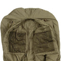 Saqueo de compresión de sacos de dormir militar británico original comodidad -15 ° C oliva
