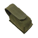 Original British Military smoke grenade pouch single bag tactical army Olive - GoMilitar