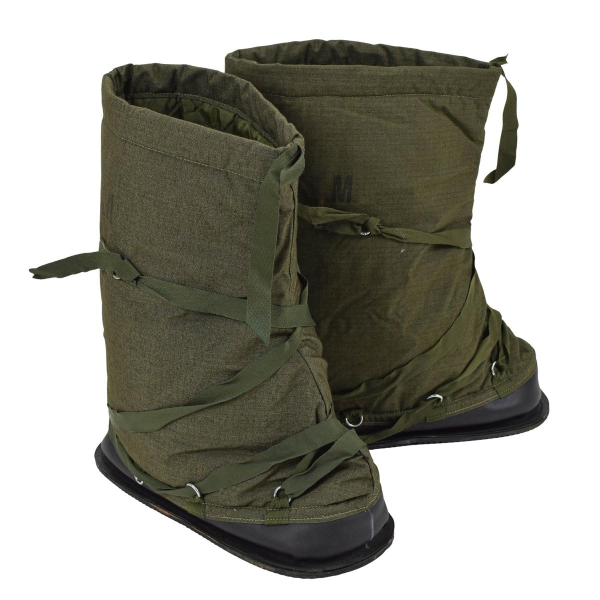 Cubrezapatos Térmicos Militares Británicos Originales Repelente Al Agua Suela Antideslizante Oliva