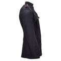 Túnica militar británica original chaqueta formal lana botones de metal negro