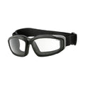 Gafas protectoras originales militares británicas V12 lentes intercambiables negro