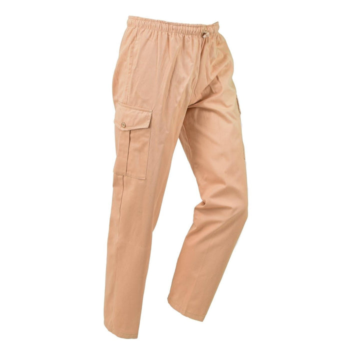 Pantalones color canela de safari de trabajo militar británico originales pantalones de trabajo ajustables NUEVO - GoMilitar