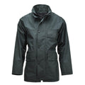 Tropas de la policía británica originales Jacket de lluvia Goretex Parka Apriete impermeable Verde