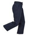 Pantalones de vestir originales de la RAF británica No. 1 con pierna recta y cremallera Fly Parade Blue