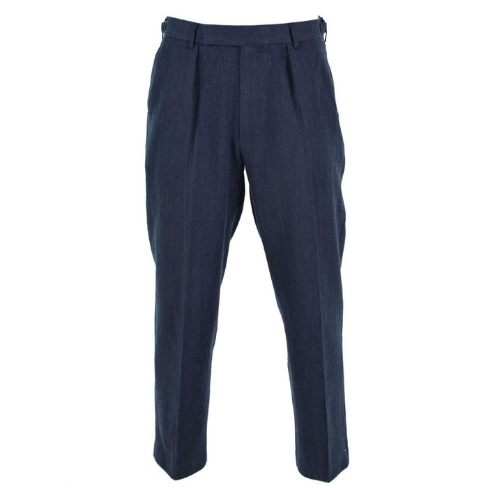 Pantalones originales de las Royal Air Forces británicas pantalones BDU de combate del piloto del ejército azul RAF - GoMilitar